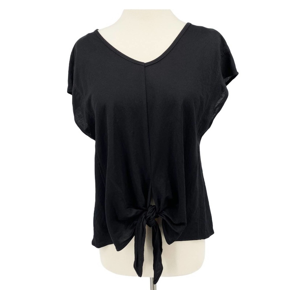 Como Vintage Front Tie Blouse